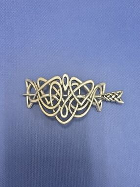 Celtic Knot Hair Barrette -hairpin Viking